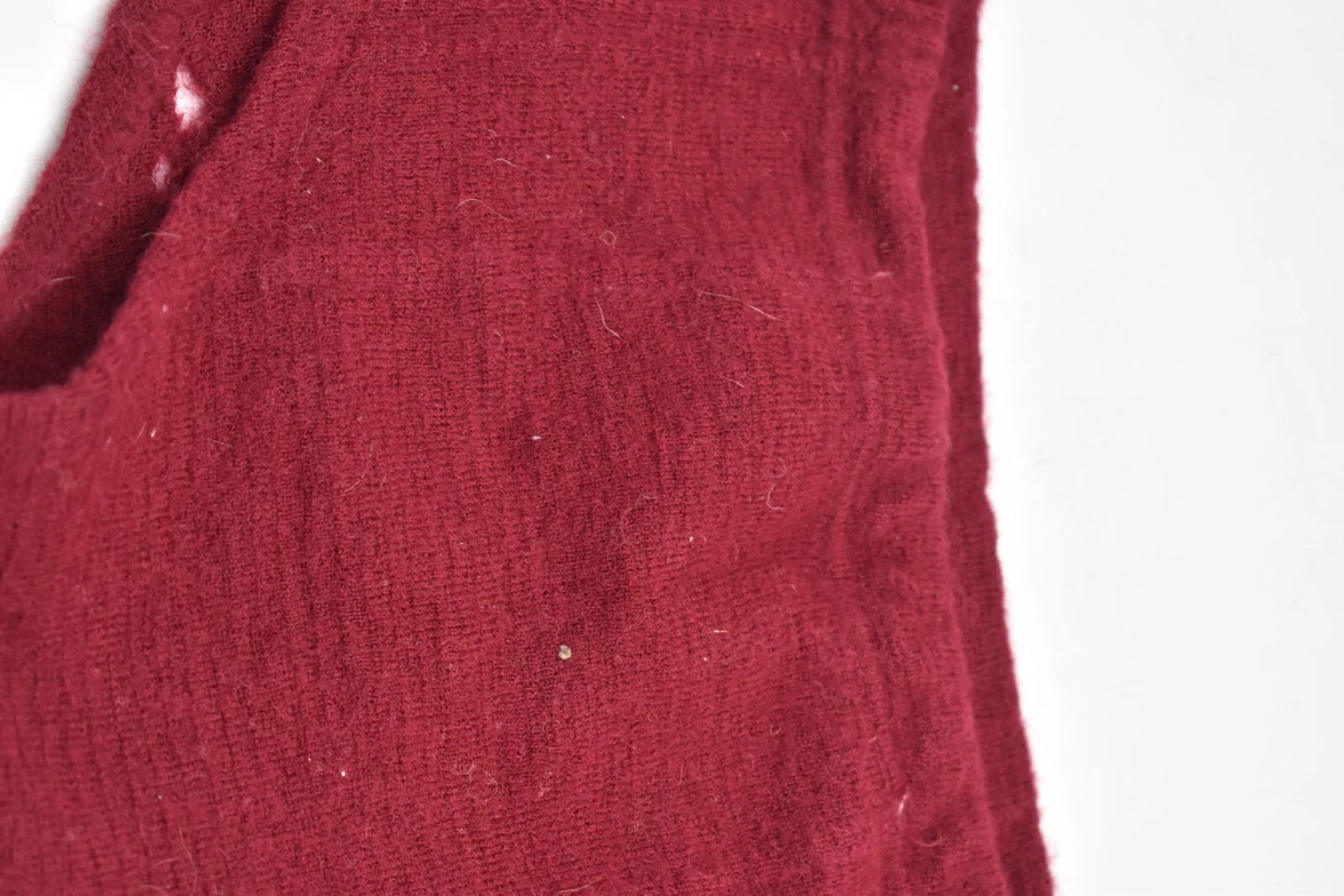 Vintage 1920s Men's Maroon Red Wool Swimming Trunks Capstan