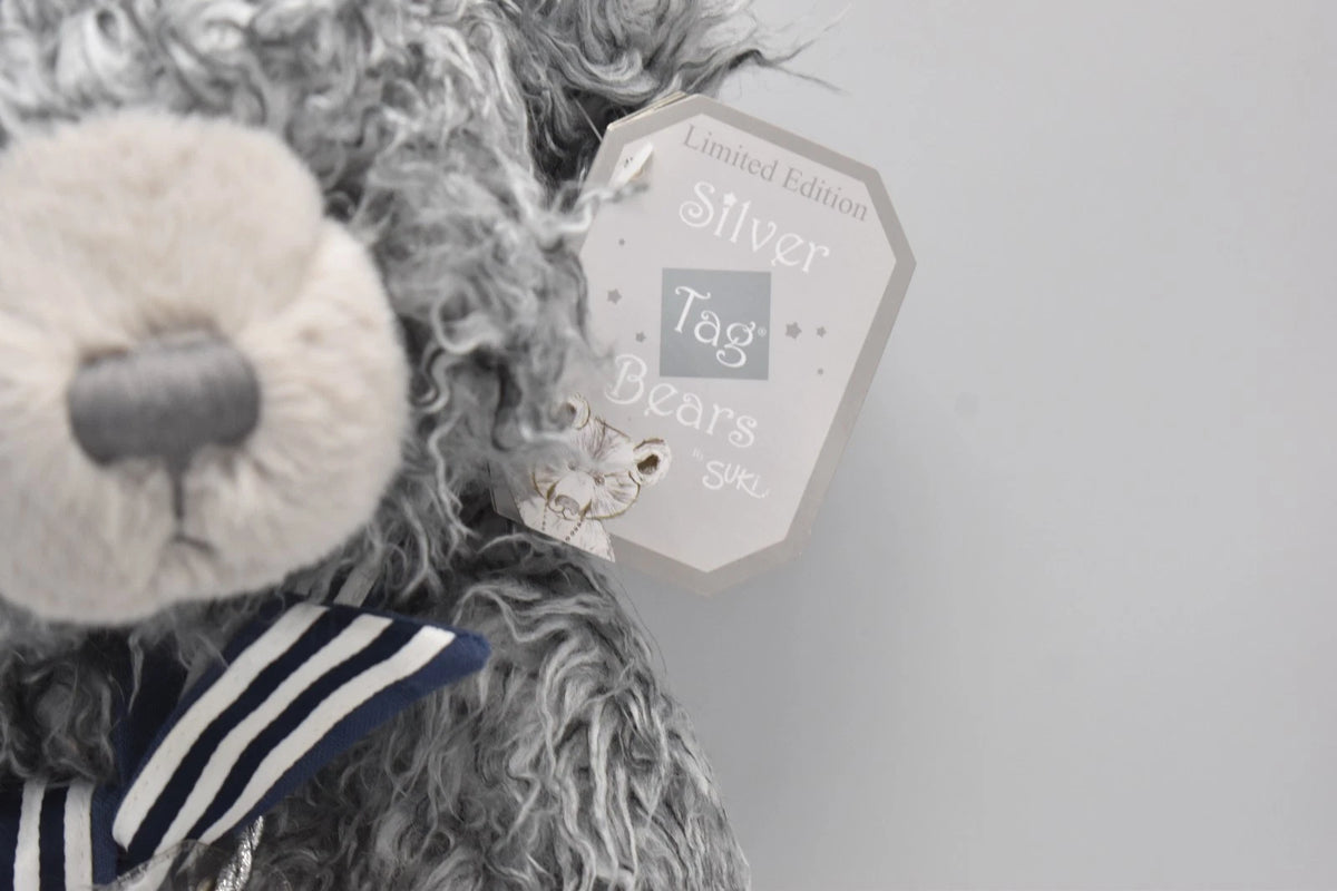 Suki Silver Tag Samuel Teddy Bear Limited Edition 980/1500 Tagged 50cm