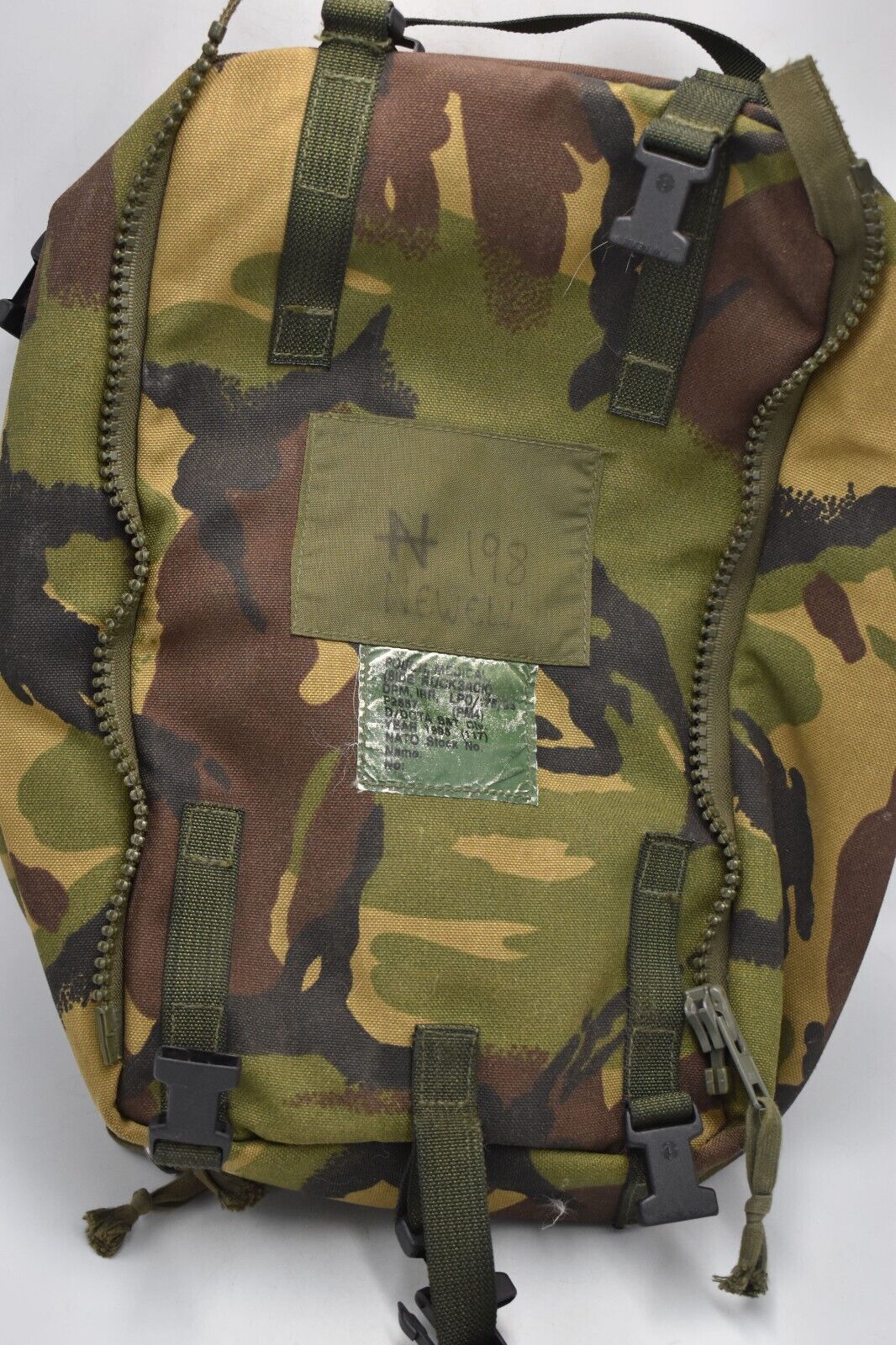 British Army DPM Woodland Medical Rucksack Side Pouch First Aider Trauma PLCE