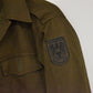 Austrian Army Field Shirt Khaki Green Military Uniform Heereseigentum 42" Chest