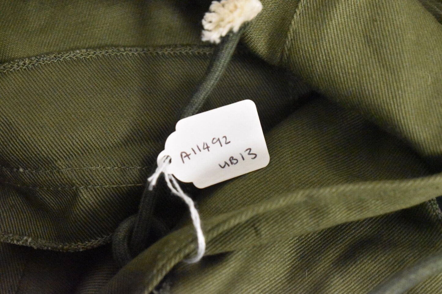 British Army 1966 Overall Jacket Olive Green - Chest Size 37-39 Inches