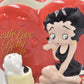 Vintage Betty Boop "With Love" Salt & Pepper Pots & Napkin Holder – Boxed