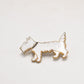 Vintage White Scottie Dog Pin Badge/Brooch