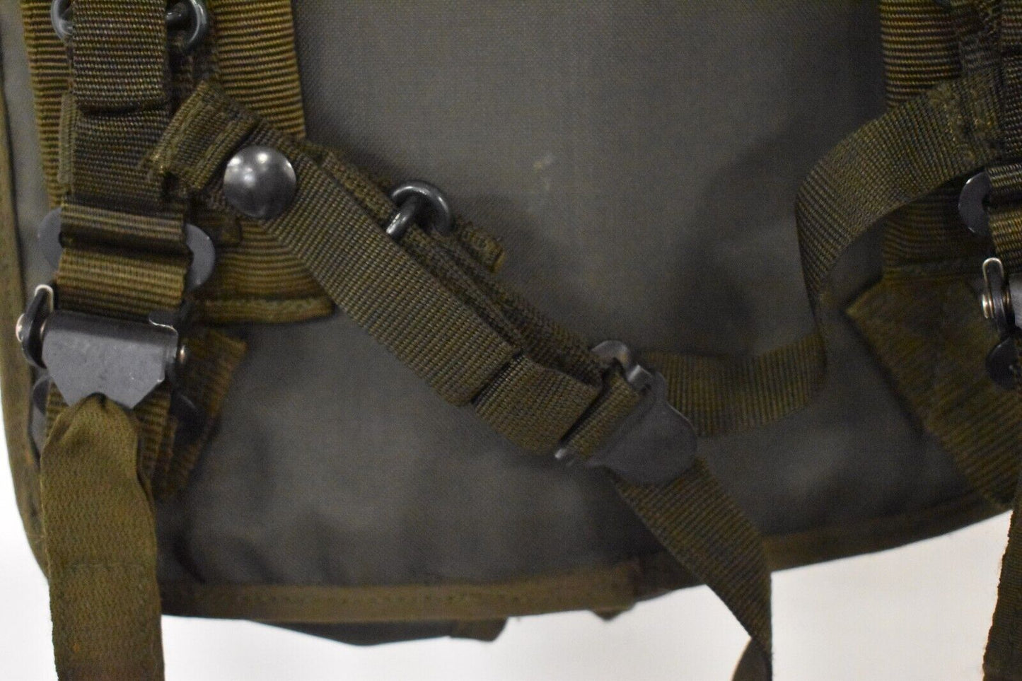 British Army 58 Pattern MKII Nylon/Butyl Trials Radio Backpack Carrier - 1970s