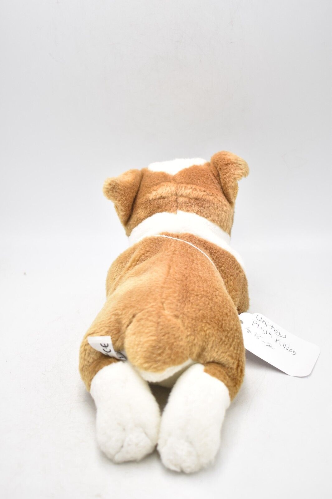 Vintage Uni-Toys English Bulldog Plush Toy – Retired, 30cm