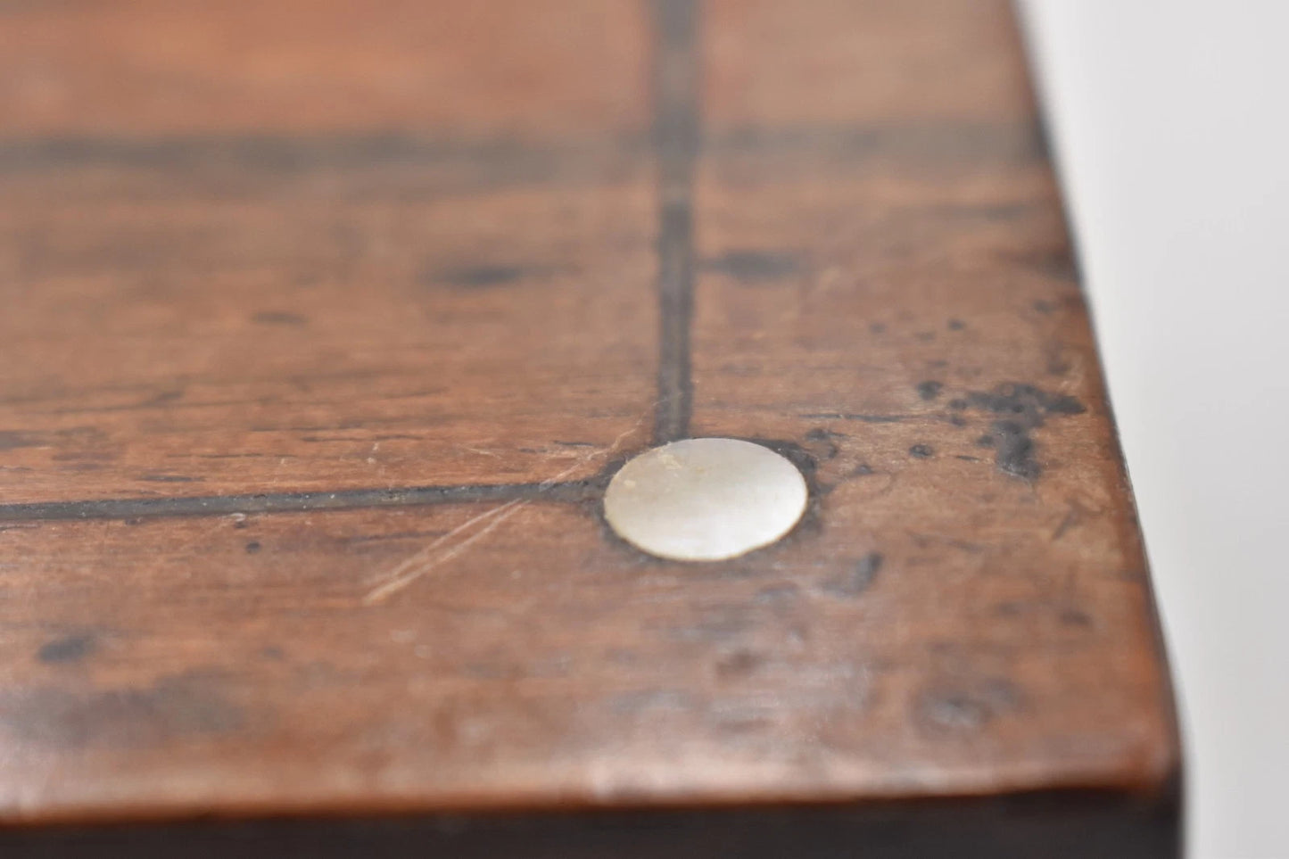 Antique French Rosewood Jewellery Box Mother of Pearl Inlay