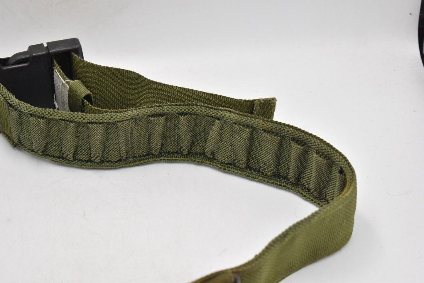 British Army Olive Green Tactical Adjustable Heavy Duty PLCE Webbing Belt