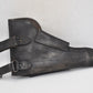 Vintage French Military Leather Pistol Holster – MAC Mle 1950 Post-WWII Cold War