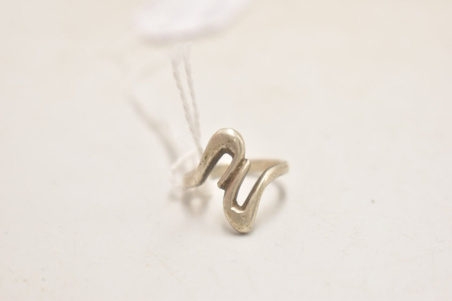 Vintage Sterling Silver 925 Wave Ring – Size K