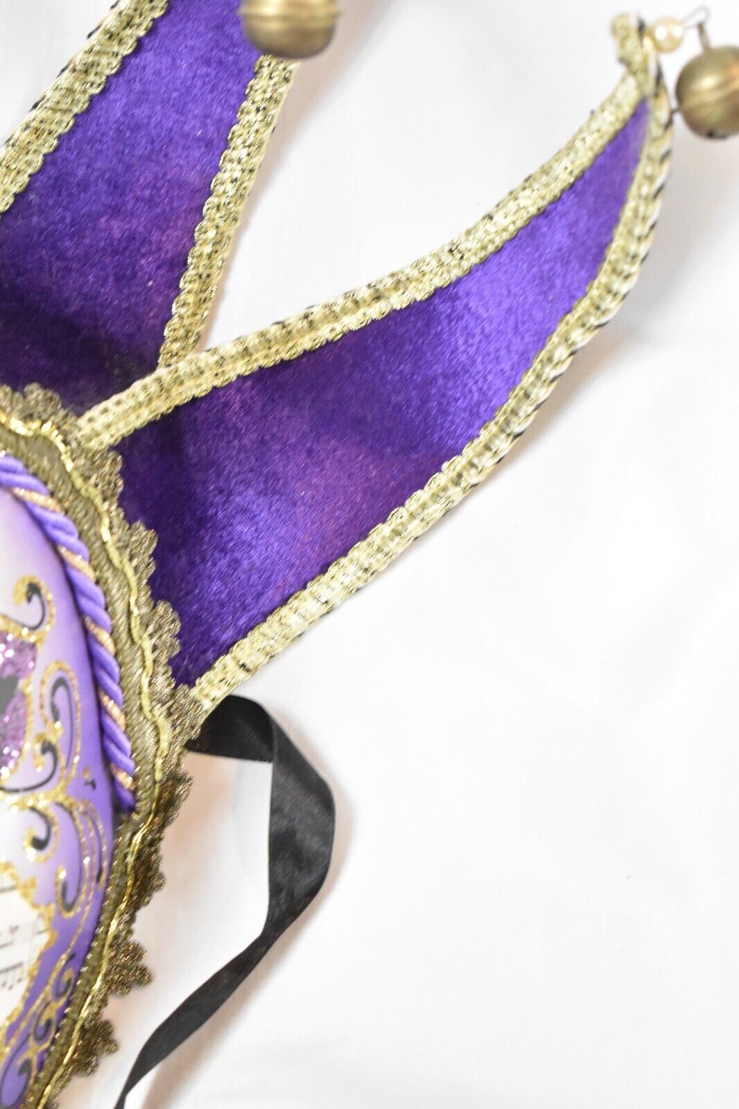 Venetian Italian Decorative Papier Mache Mask – Wall Hanging & Wearable Art