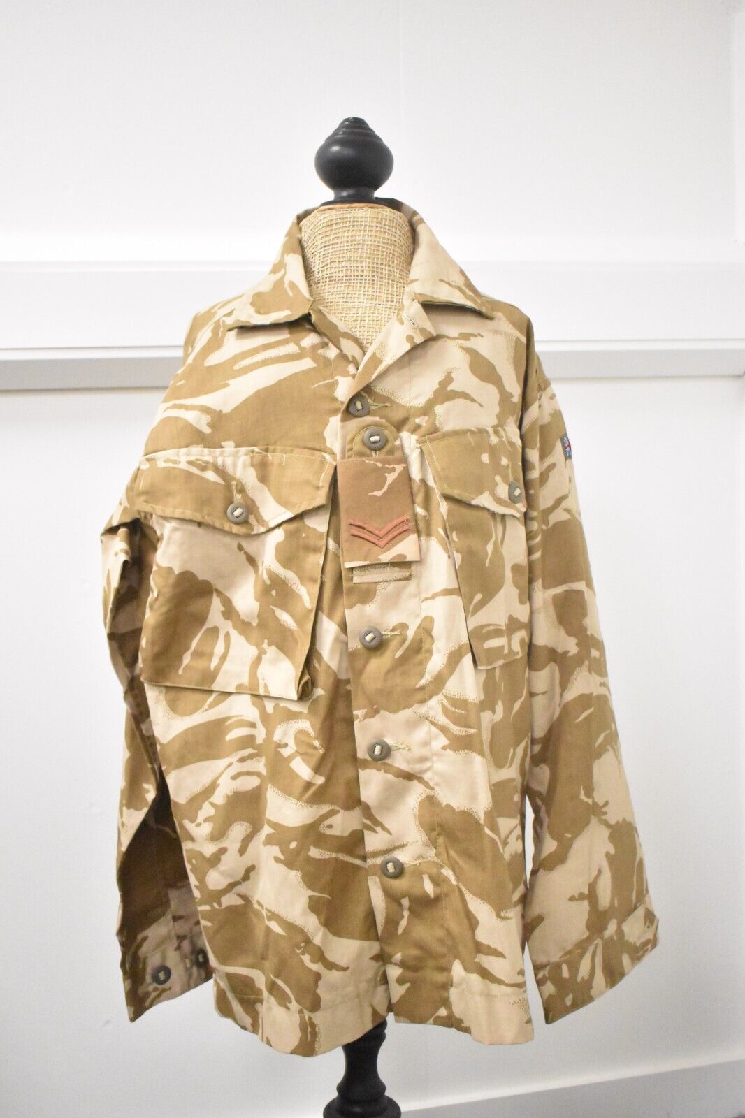 British Army Desert DPM Lightweight Tropical Combat Shirt/Jacket – Size 170/88