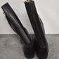 British Army Cavalry Tall Black Leather Riding Boots – UK Size 6