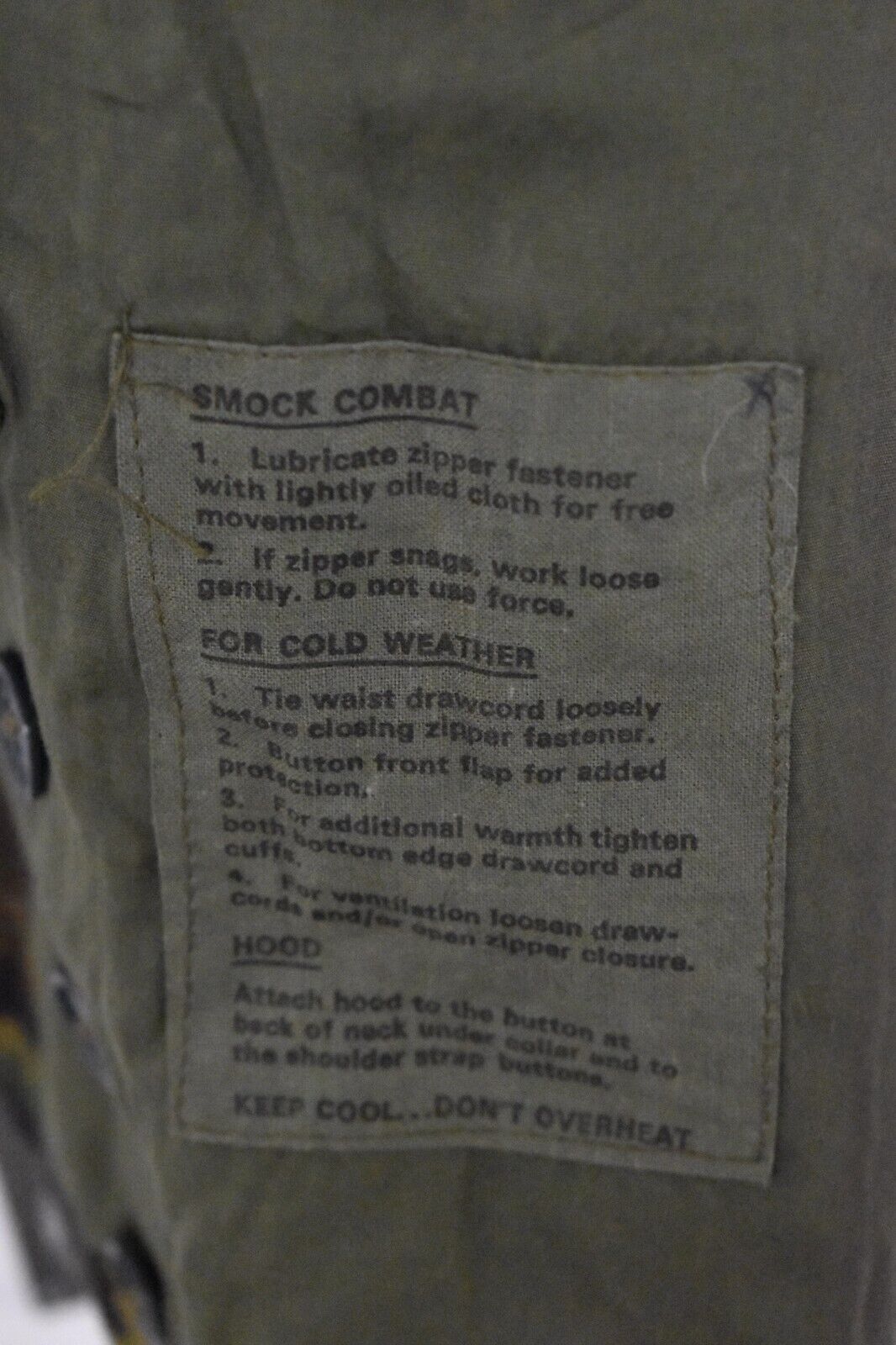 British Army 68 Pattern DPM Combat Smock Jacket – 44" Chest, HE Textiles