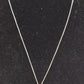 Vintage 925 Sterling Silver Balinese Onyx Pendant Necklace