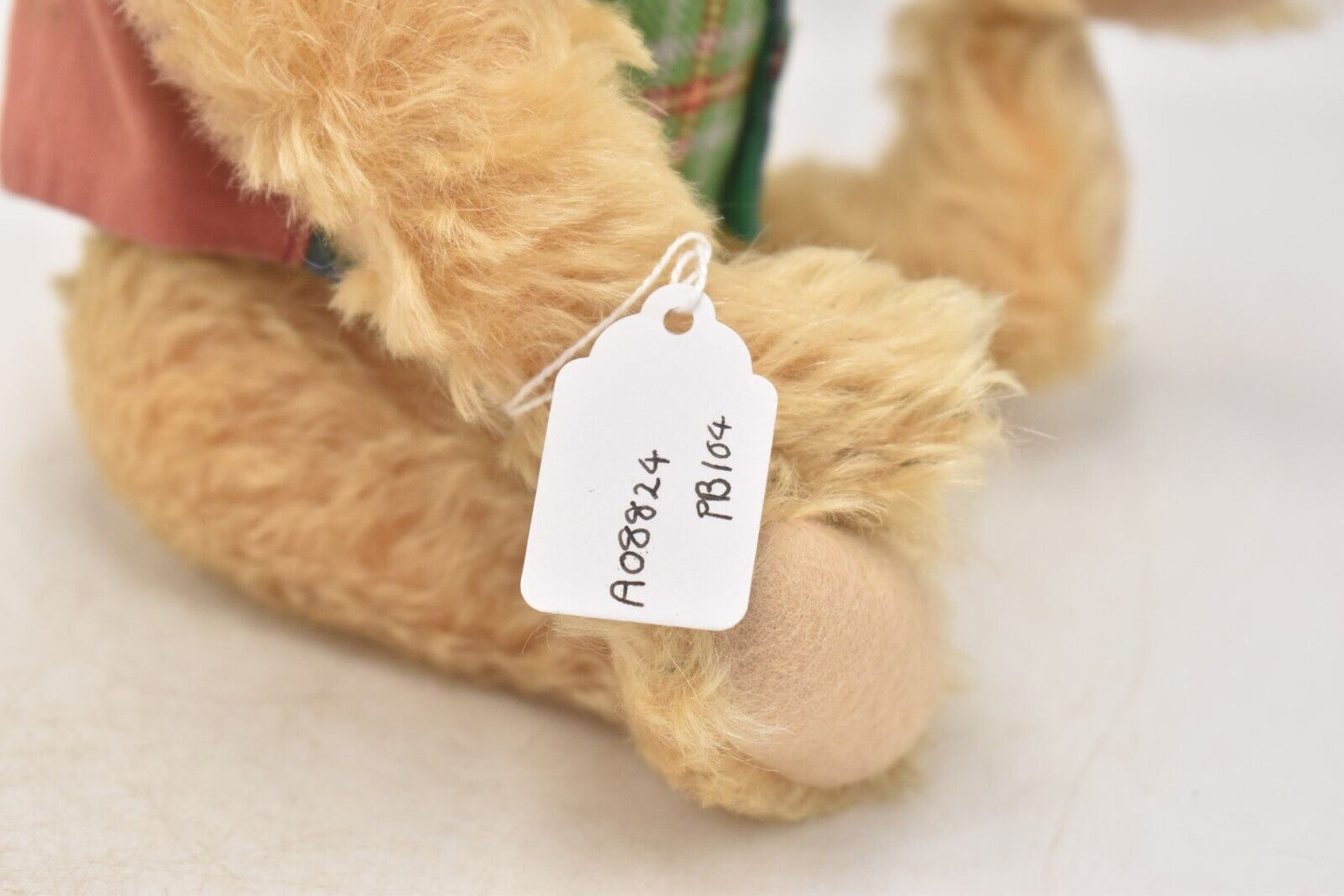 Steiff The Flying Scotsman Teddy Bear 004230 – Retired, Golden Mohair