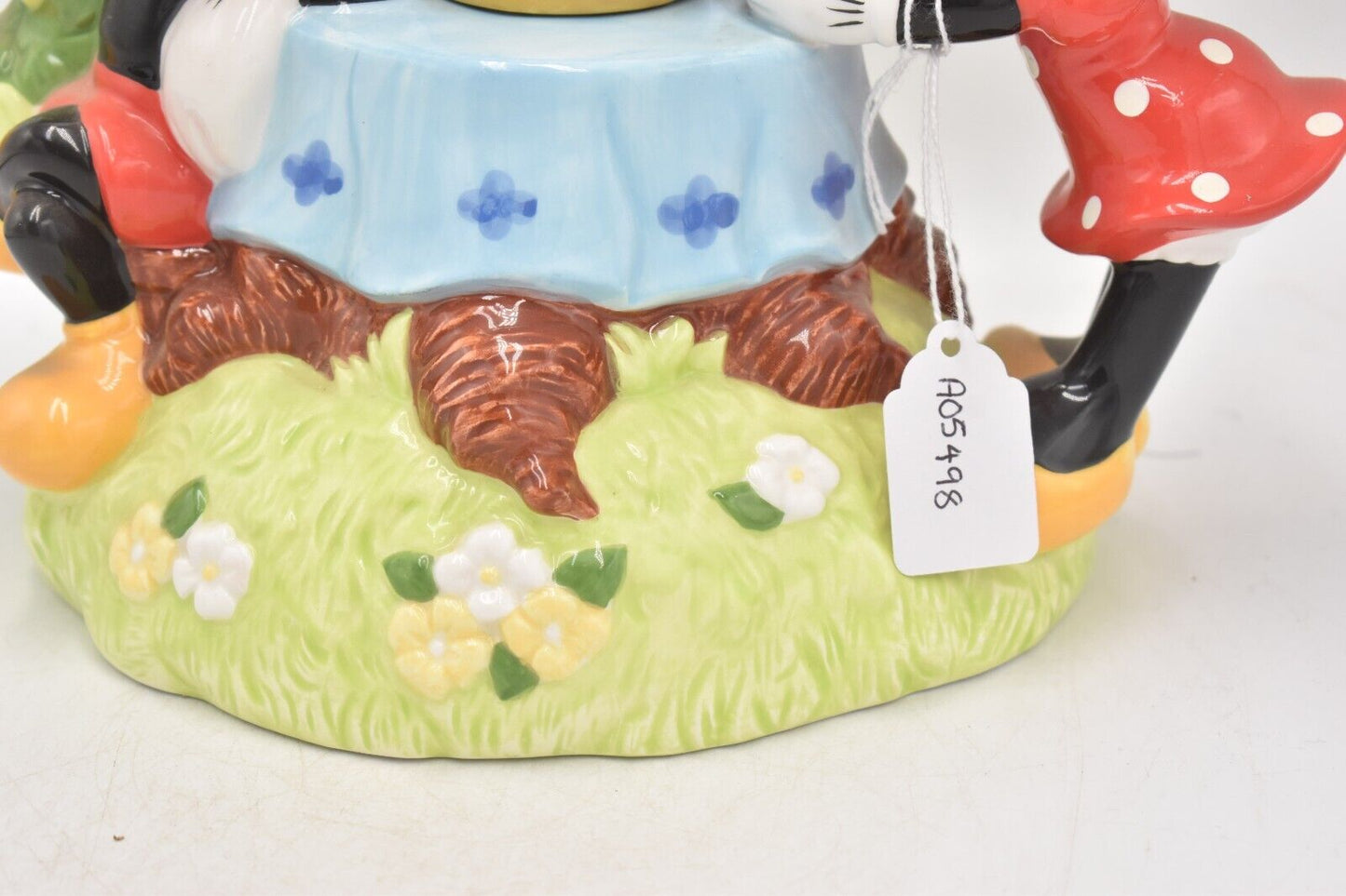 Vintage Disney Mickey & Minnie Mouse Picnic Teapot – Decorative Collectible