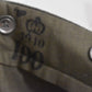 Swedish Army WWII Olive Grey Wool Field Trousers 1940 Leather Straps