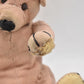 Vintage 1930s Chad Valley Peacock Teddy Bear 22cm Collectible