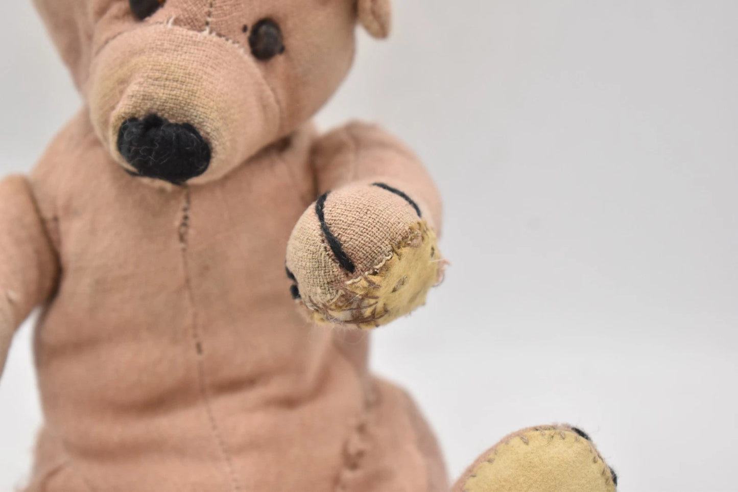 Vintage 1930s Chad Valley Peacock Teddy Bear 22cm Collectible