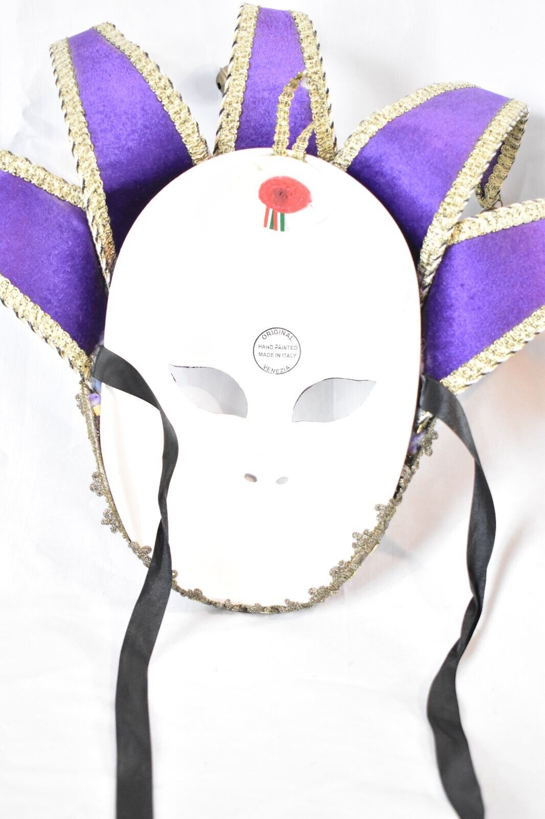Venetian Italian Decorative Papier Mache Mask – Wall Hanging & Wearable Art