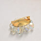 Vintage Gold Tone Aurora Borealis Brooch – Women's Jewellery