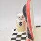 Vintage Betty Boop "With Love" Salt & Pepper Pots & Napkin Holder – Boxed