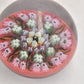 Vintage Vasart Millefiori and Radial Twist Canes Paperweight – Art Glass