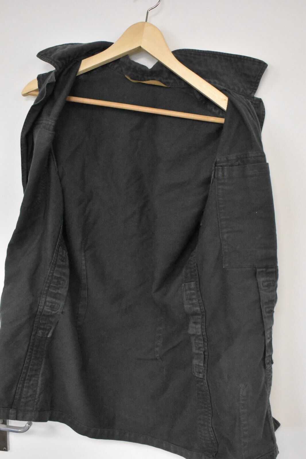 German Army Moleskin Cotton Sleeveless Shirt Vest Jacket – 38" Chest, Military