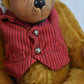 Vintage Georgette Zlomke Style Ceramic Face Artist Teddy Bear – Fully Jointed