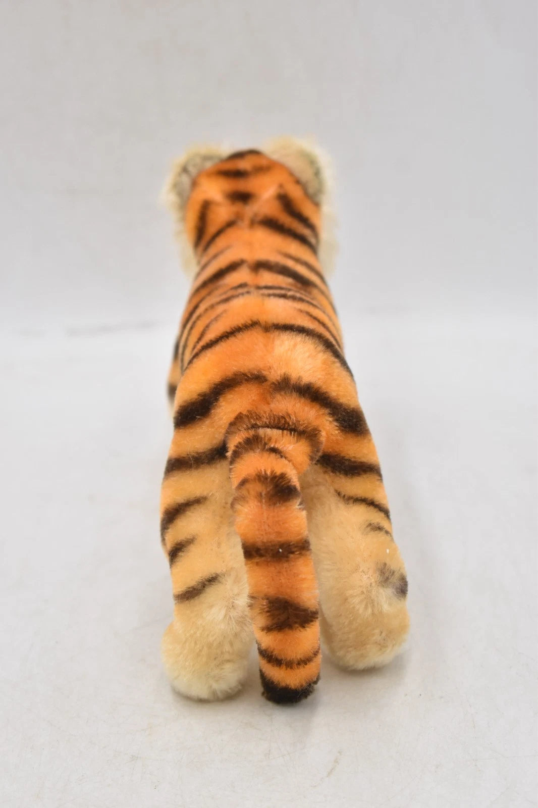 Vintage Steiff Tiger 1950s 1960s Mohair Ear Button