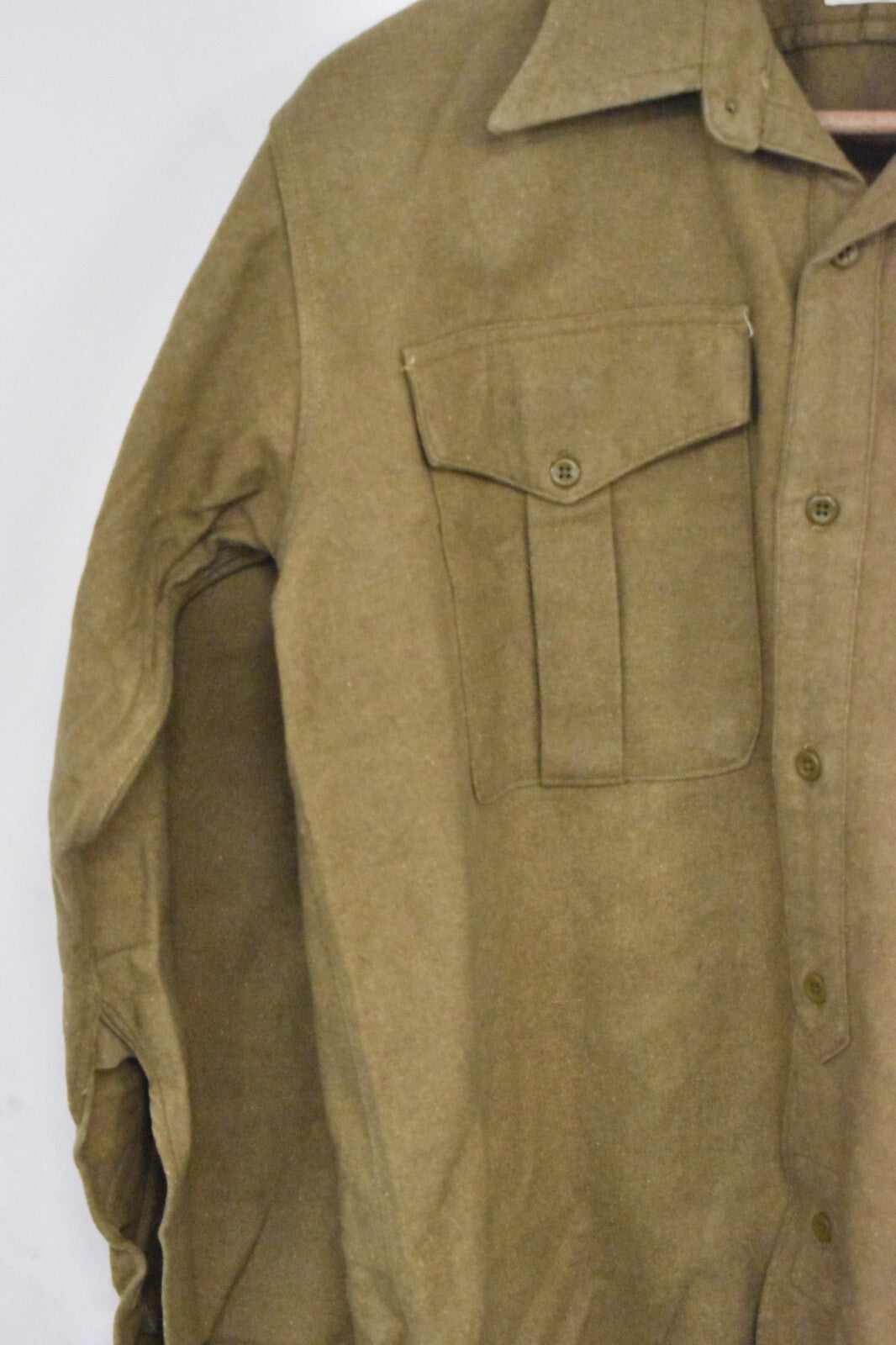 British Army 1951 Pattern KF Hairy Mary Wool Combat Shirt – Size 40" Dated 1952