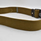 Vintage USSR Russian Army Webbing Belt with Metal Buckle – Size 38"