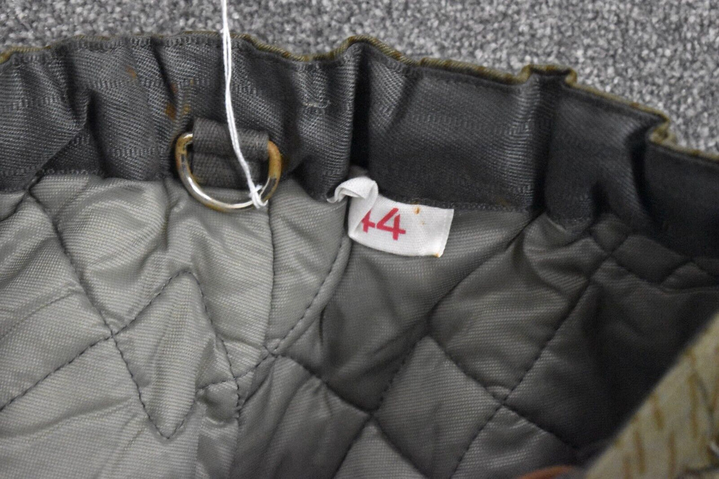 East German Lined Winter Trousers - Raindrop Strichtarn Camo 34" Waist