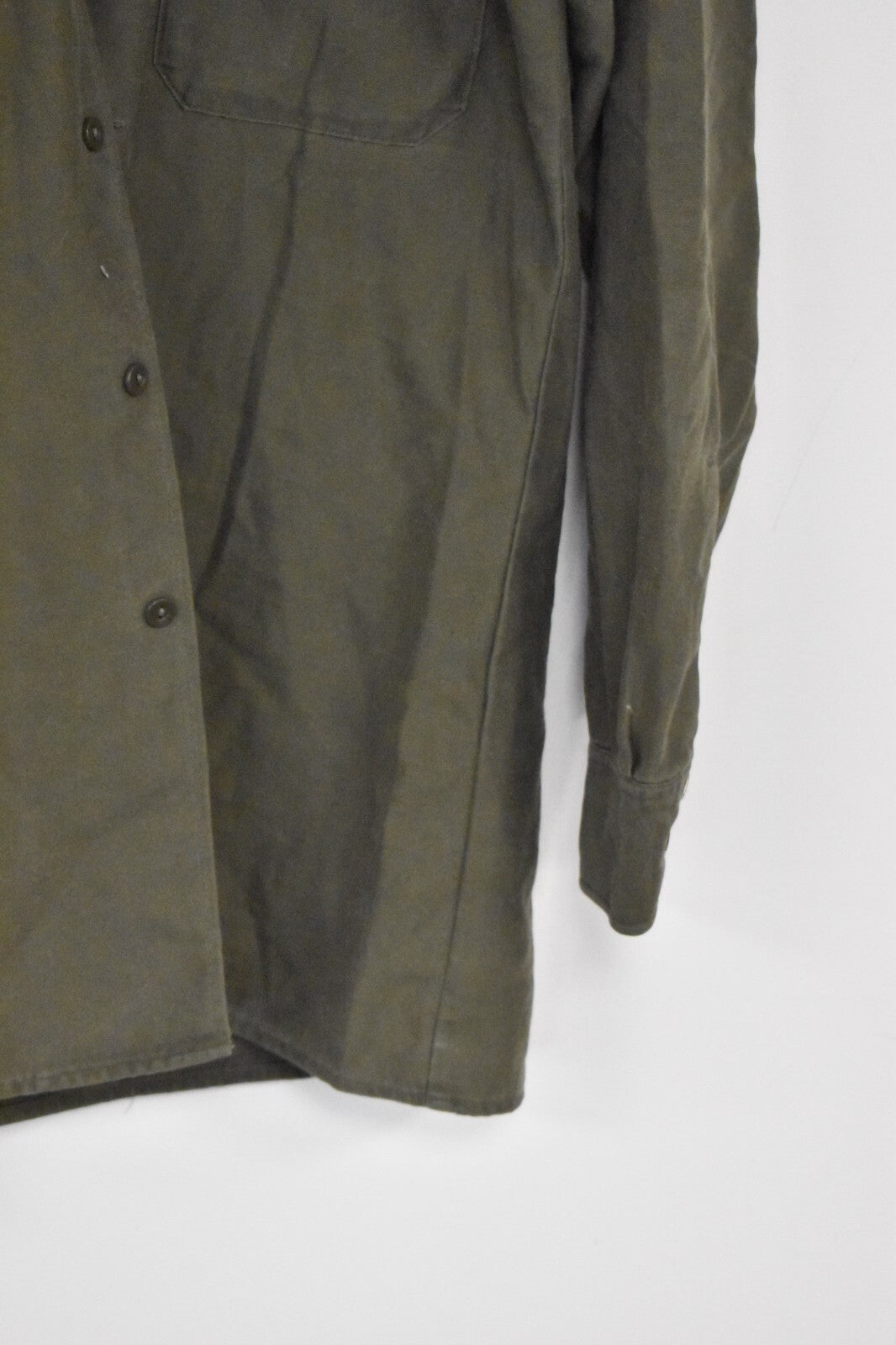Vintage German Army Olive Shirt – 40" Chest – Dated 1985