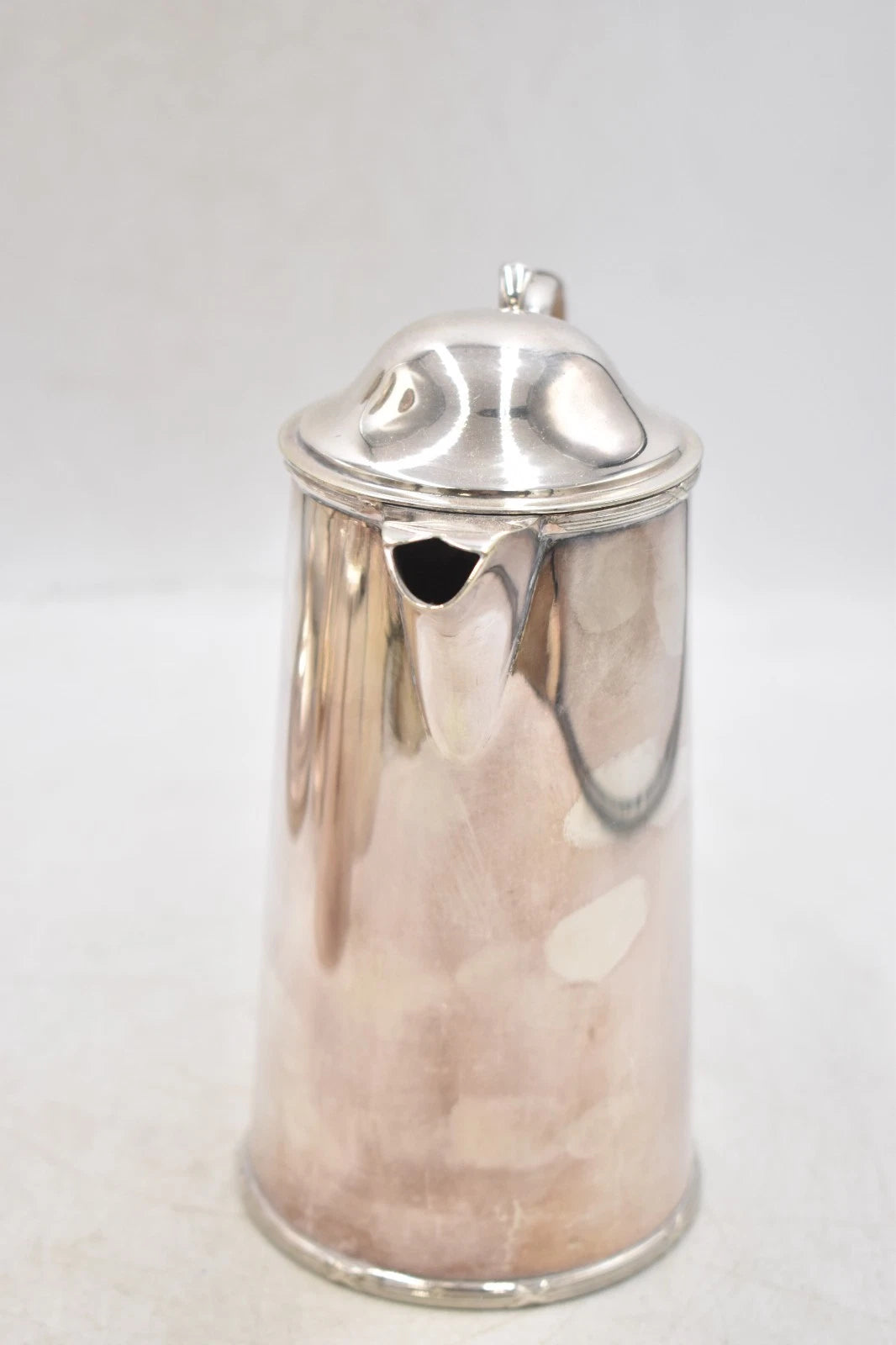 Antique Vintage Art Deco Robert Pringle & Son Silver Plated Coffee Pot 1 Pint