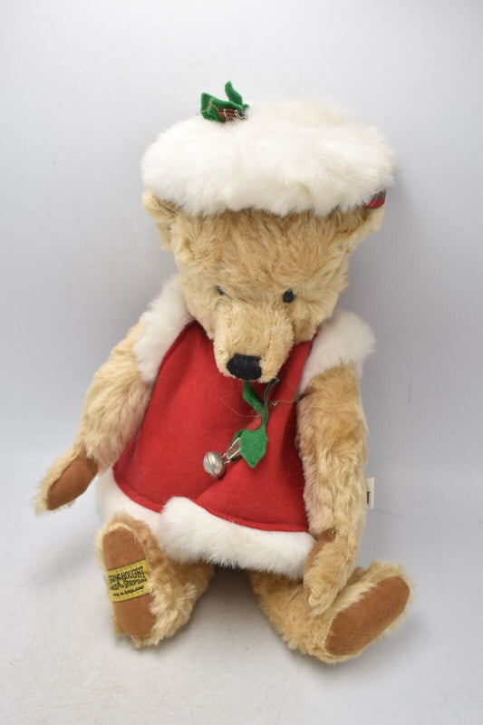 Merrythought Mohair Christmas Teddy Bear – Limited Edition
