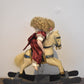 Ashton Drake Porcelain Doll – Rock A Bye & Good Night – Wooden Rocking Horse