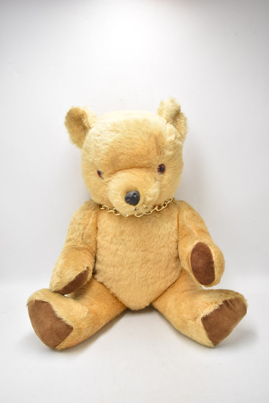 Vintage Real Soft Toy Watford Teddy Bear – Fully Jointed – 46cm