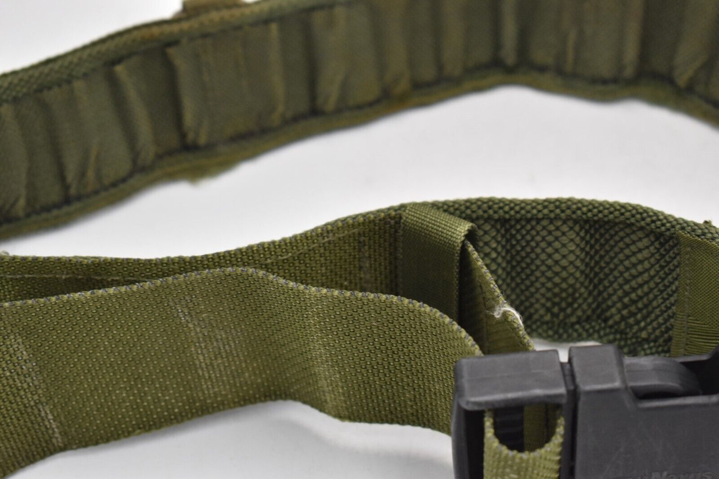 British Army Olive Green Tactical Adjustable Heavy Duty PLCE Webbing Belt