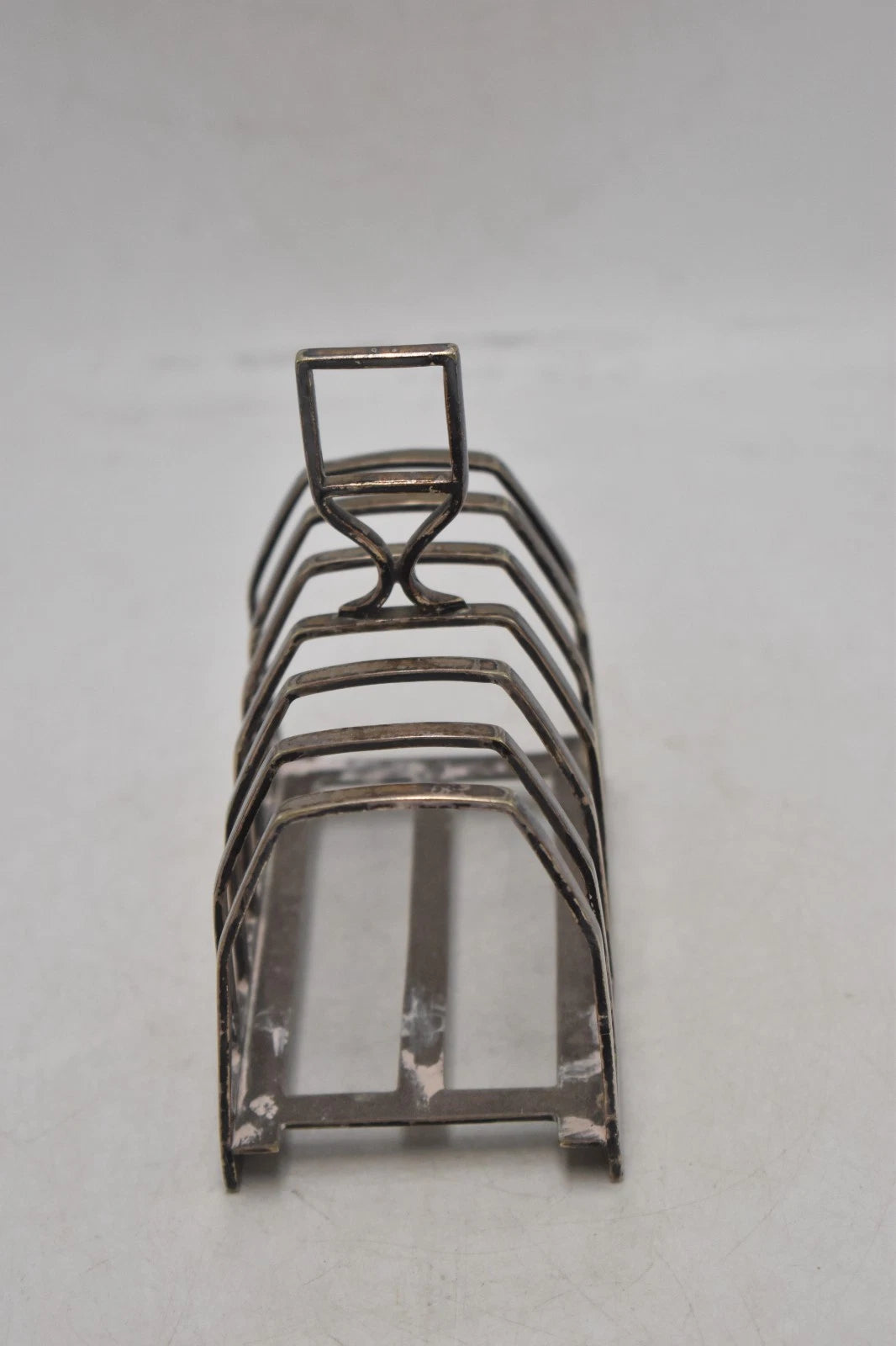Antique James Dixon & Sons Silver Plated Six Slice Toast Rack