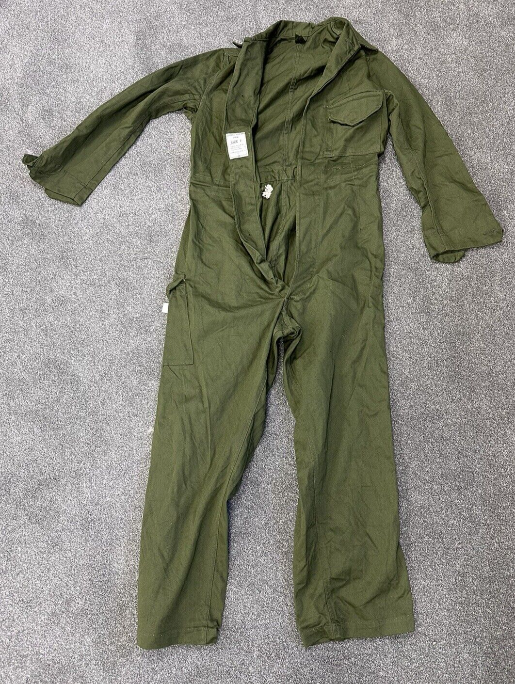 British Army Original 1963 Dated Women’s Military Drill Green Overalls
