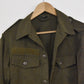 Austrian Army Field Shirt Khaki Green Military Uniform Heereseigentum 40" Chest