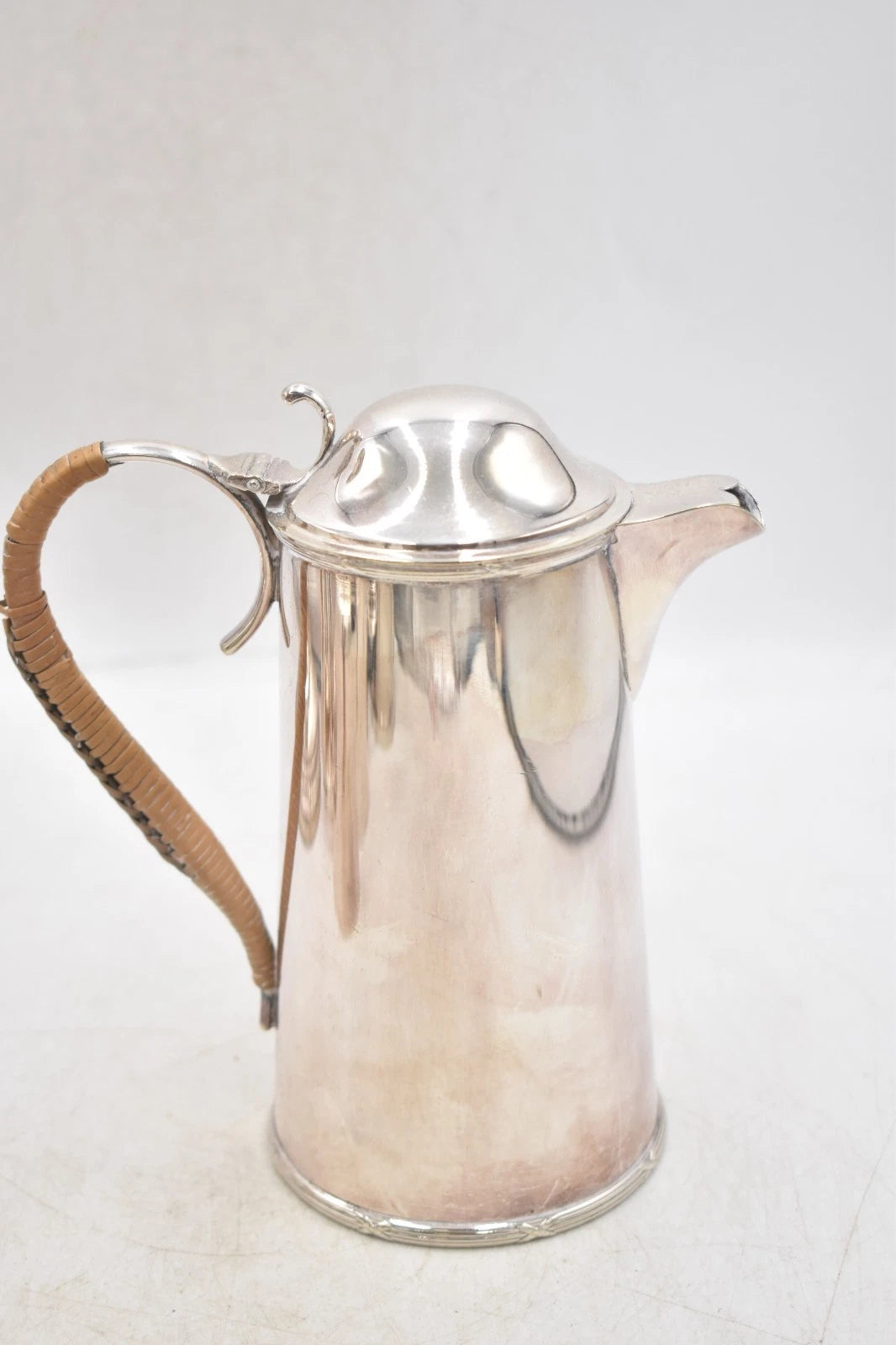 Antique Vintage Art Deco Robert Pringle & Son Silver Plated Coffee Pot 1 Pint