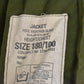 British Army/RAF Olive Green Foul Weather Waterproof Jacket – Size 180/100