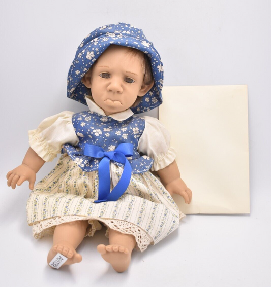 Vintage D'anton Jos Doll Carla – Hard Plastic Life Like Doll – 36cm