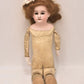 Antique German Cuno Otto & Dressel Bisque Head Leather Body Doll 48cm