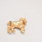 Vintage Poodle Dog Gold Plated Brooch – Women's Jewellery