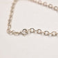 Vintage Silver 835 Curb Chain Bracelet – 18cm