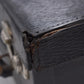 Antique Doctor’s Apothecary Leather Fitted Case Black Cheney Locks 30cm
