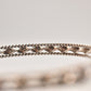 Vintage Sterling Silver 925 Ornate Bangle Bracelet - 7cm Diameter
